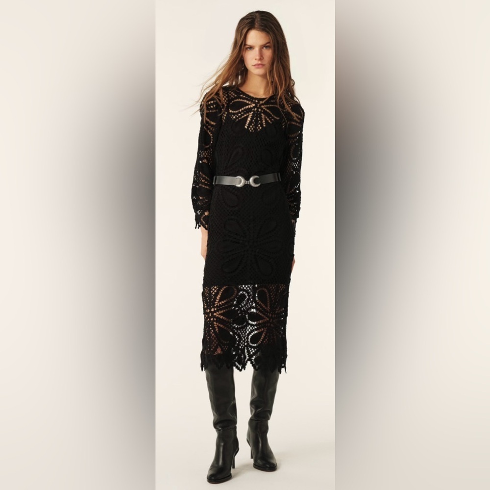 NWT BA&SH
Grace Lace Crochet Dress retail $427